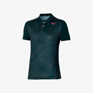 Mizuno CHARGE SHADOW POLO Dark Green | AU_MZN62400