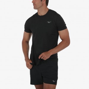 Mizuno IMPULSE CORE TEE Black | AU_MZN35274