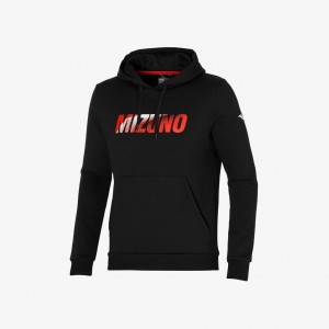 Mizuno MIZUNO HOODY Black | AU_MZN19578