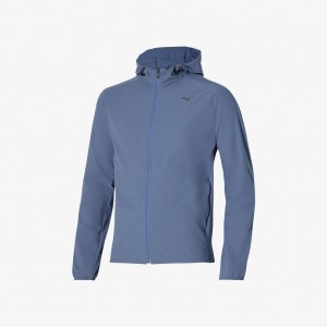 Mizuno MIZUNO TWO LOOPS 8 HOODED JACKET Blue | AU_MZN92185