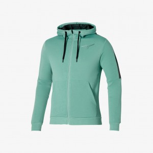 Mizuno RELEASE SWEAT JACKET Green | AU_MZN94957