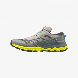 Mizuno WAVE DAICHI 7 Grey Yellow | AU_MZN20466