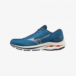 Mizuno WAVE INSPIRE 18 WAVEKNIT Blue | AU_MZN30116