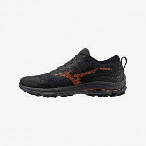 Mizuno WAVE RIDER GTX 2E WIDE Black | AU_MZN89366