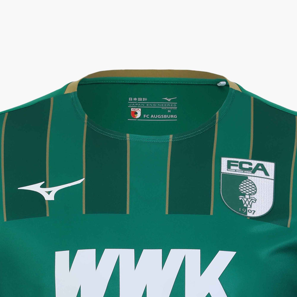 Mizuno FC AUGSBURG 2023/24 AWAY JERSEY Green | AU_MZN51778