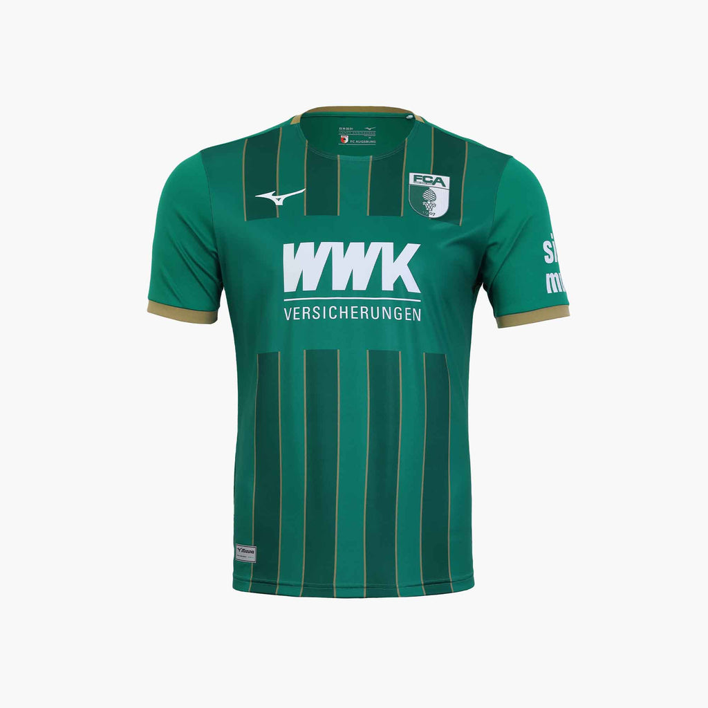 Mizuno FC AUGSBURG 2023/24 AWAY JERSEY Green | AU_MZN51778