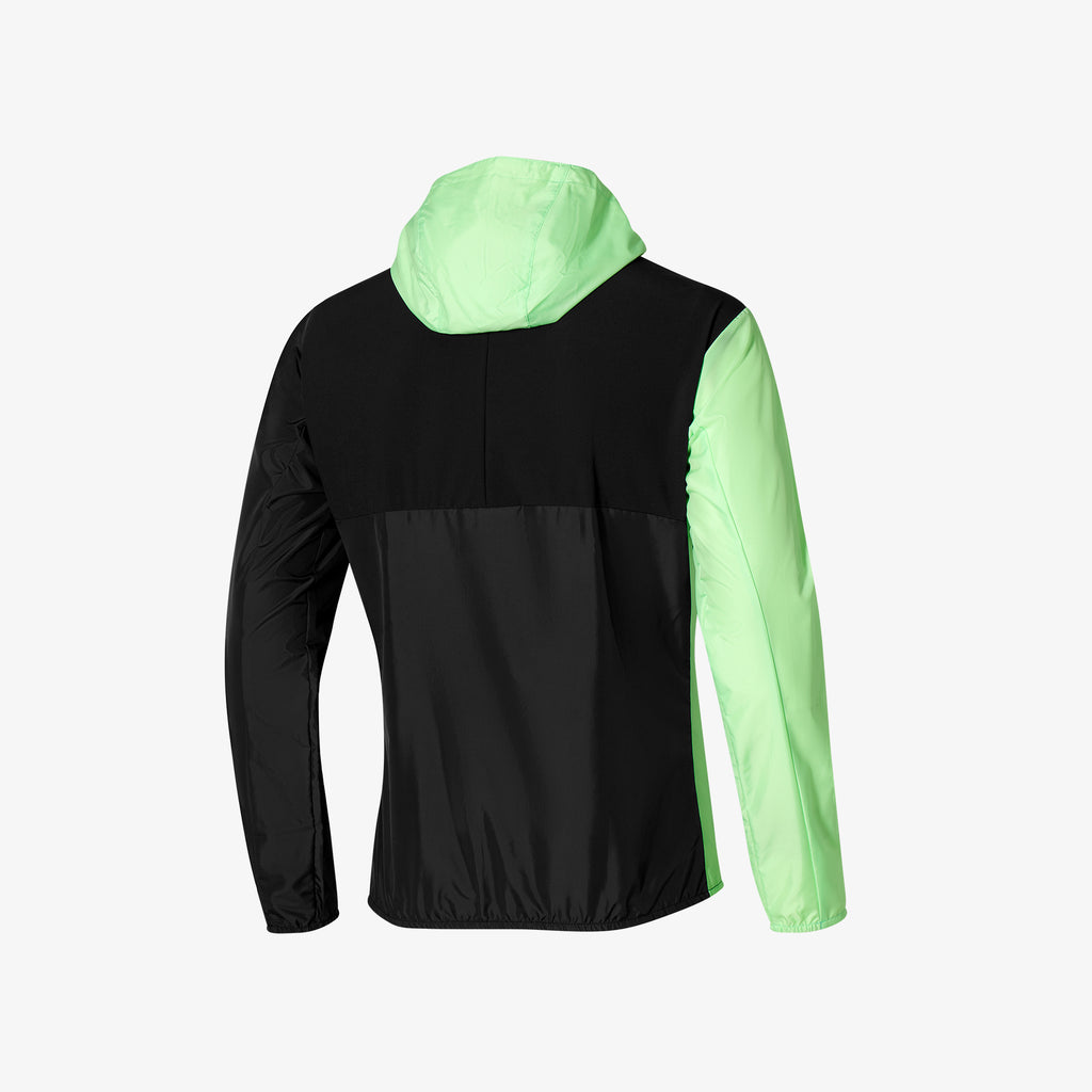 Mizuno RELEASE SWEAT JACKET Green Black | AU_MZN55066