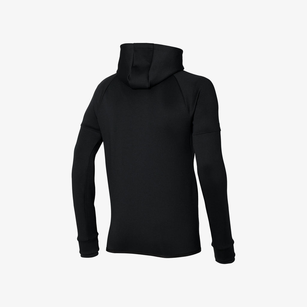 Mizuno SWEAT HOODY SR4 Black | AU_MZN19237