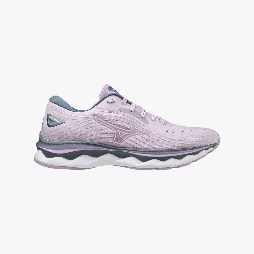 Mizuno WAVE SKY 6 White Purple | AU_MZN28502